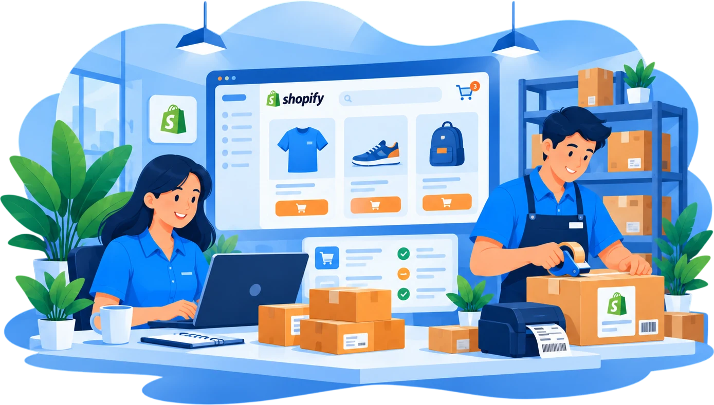 Illustration du module E-Commerce