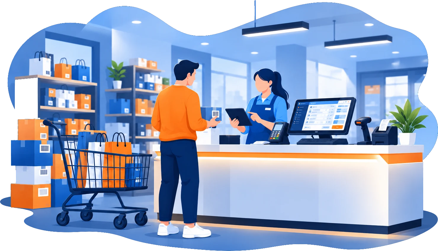 Illustration du module POS